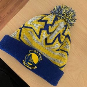 NWOT Mens Golden State NewEra NBA beanie